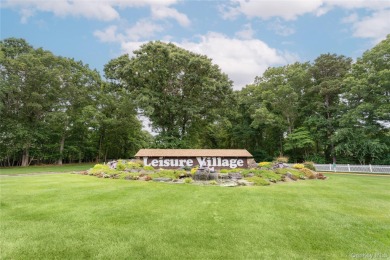 Beautiful End unit 2 Bedrooms 1.5 Baths 1 Car Garage and Heated on Leisure Village Golf Course in New York - for sale on GolfHomes.com, golf home, golf lot