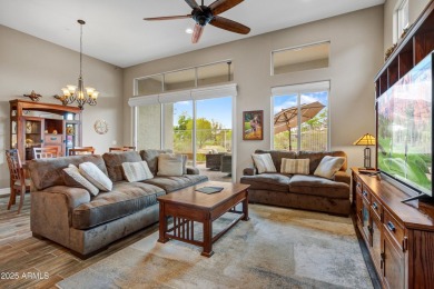 Here is a beautiful home built in 2020 and located on the golf on Tonto Verde Golf Club in Arizona - for sale on GolfHomes.com, golf home, golf lot