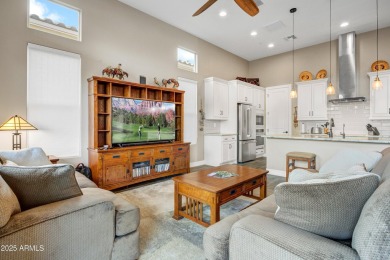 Here is a beautiful home built in 2020 and located on the golf on Tonto Verde Golf Club in Arizona - for sale on GolfHomes.com, golf home, golf lot