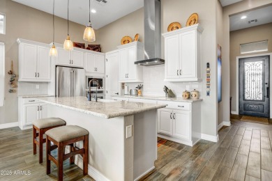 Here is a beautiful home built in 2020 and located on the golf on Tonto Verde Golf Club in Arizona - for sale on GolfHomes.com, golf home, golf lot