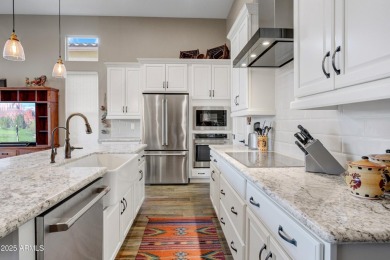 Here is a beautiful home built in 2020 and located on the golf on Tonto Verde Golf Club in Arizona - for sale on GolfHomes.com, golf home, golf lot