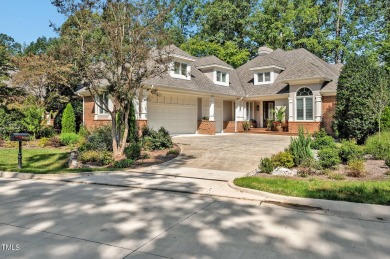 GOLF course VIEWS in gated, Governors Club home to reknowned on Governors Club in North Carolina - for sale on GolfHomes.com, golf home, golf lot