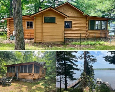 Step back in time with this charming, 100+ year-old seasonal log on Minnesota National Golf Course in Minnesota - for sale on GolfHomes.com, golf home, golf lot