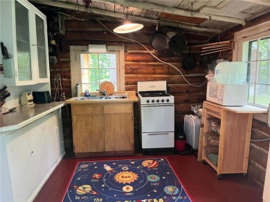 Step back in time with this charming, 100+ year-old seasonal log on Minnesota National Golf Course in Minnesota - for sale on GolfHomes.com, golf home, golf lot