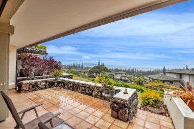 Expansive, panoramic ocean view from this recently painted on Kapalua Golf Club - Bay Course in Hawaii - for sale on GolfHomes.com, golf home, golf lot