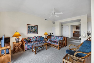 Expansive, panoramic ocean view from this recently painted on Kapalua Golf Club - Bay Course in Hawaii - for sale on GolfHomes.com, golf home, golf lot