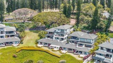 Expansive, panoramic ocean view from this recently painted on Kapalua Golf Club - Bay Course in Hawaii - for sale on GolfHomes.com, golf home, golf lot