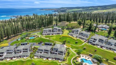 Expansive, panoramic ocean view from this recently painted on Kapalua Golf Club - Bay Course in Hawaii - for sale on GolfHomes.com, golf home, golf lot