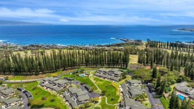 Expansive, panoramic ocean view from this recently painted on Kapalua Golf Club - Bay Course in Hawaii - for sale on GolfHomes.com, golf home, golf lot
