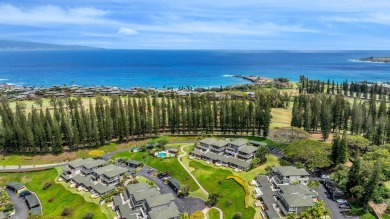 Expansive, panoramic ocean view from this recently painted on Kapalua Golf Club - Bay Course in Hawaii - for sale on GolfHomes.com, golf home, golf lot
