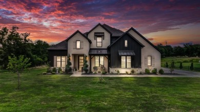 Completed in 2024, this 5 bedroom, 2 level waterfront home is on Sugar Tree Golf and Country Club in Texas - for sale on GolfHomes.com, golf home, golf lot