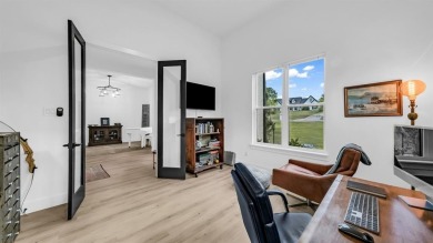 Completed in 2024, this 5 bedroom, 2 level waterfront home is on Sugar Tree Golf and Country Club in Texas - for sale on GolfHomes.com, golf home, golf lot