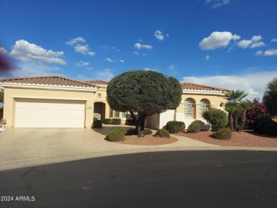 This Luxury Home features a Formal Great Room with clear views on Corte Bella Golf Club in Arizona - for sale on GolfHomes.com, golf home, golf lot