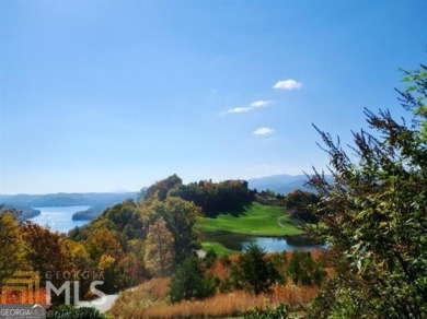 There are amazing views of layered mountains to the east and on Waterfall Country Club in Georgia - for sale on GolfHomes.com, golf home, golf lot