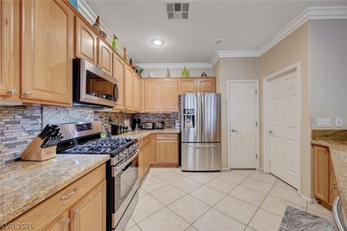 Rare 3-BR, 2-BA home in Sun City Anthem with extensive upgrades on Revere Golf Club in Nevada - for sale on GolfHomes.com, golf home, golf lot