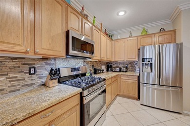 Rare 3-BR, 2-BA home in Sun City Anthem with extensive upgrades on Revere Golf Club in Nevada - for sale on GolfHomes.com, golf home, golf lot