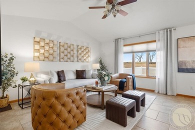 Positioned along the edge of the Pryor Creek Golf Course, this on Pryor Creek Golf Club in Montana - for sale on GolfHomes.com, golf home, golf lot