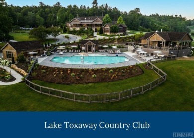 This .75 acre gently sloping golf course lot overlooks #3 green on Lake Toxaway Country Club in North Carolina - for sale on GolfHomes.com, golf home, golf lot