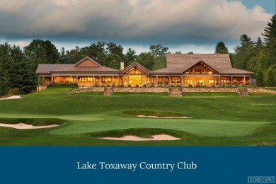 This .75 acre gently sloping golf course lot overlooks #3 green on Lake Toxaway Country Club in North Carolina - for sale on GolfHomes.com, golf home, golf lot