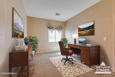 This spacious 2,013 sf home features 3 BR, 2 BA, kitchen, living on Estrella Mountain Ranch Golf Course in Arizona - for sale on GolfHomes.com, golf home, golf lot