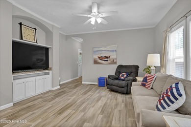 Truly a BOATER'S PARADISE -park your boat, jet-ski in your yard on Brick Landing Plantation Yacht and Golf Club in North Carolina - for sale on GolfHomes.com, golf home, golf lot