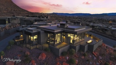 This exceptional home is a masterpiece of superior craftsmanship on Entrada at Snow Canyon in Utah - for sale on GolfHomes.com, golf home, golf lot