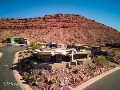 This exceptional home is a masterpiece of superior craftsmanship on Entrada at Snow Canyon in Utah - for sale on GolfHomes.com, golf home, golf lot