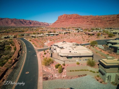 This exceptional home is a masterpiece of superior craftsmanship on Entrada at Snow Canyon in Utah - for sale on GolfHomes.com, golf home, golf lot