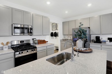 This former Wentworth model home in Walnut Commons combines on Hickory Stick Golf Club in Indiana - for sale on GolfHomes.com, golf home, golf lot