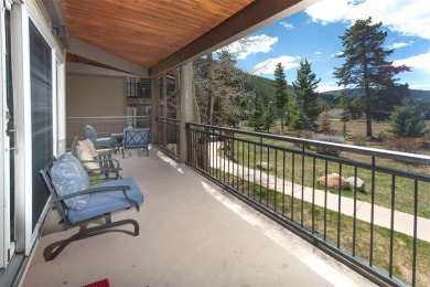 Absolutely gorgeous vistas of the Ten Mile Range from this 2 bed on The River Course At Keystone in Colorado - for sale on GolfHomes.com, golf home, golf lot