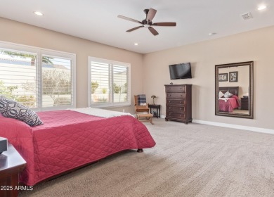 Showcasing a perfect blend of sophistication  comfort, David on Estrella Mountain Ranch Golf Course in Arizona - for sale on GolfHomes.com, golf home, golf lot
