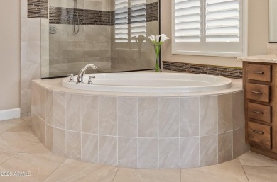 Showcasing a perfect blend of sophistication  comfort, David on Estrella Mountain Ranch Golf Course in Arizona - for sale on GolfHomes.com, golf home, golf lot