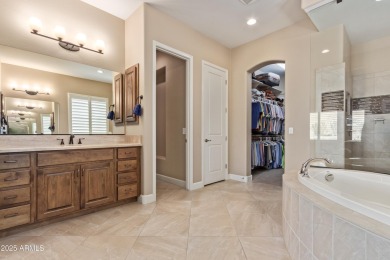 Showcasing a perfect blend of sophistication  comfort, David on Estrella Mountain Ranch Golf Course in Arizona - for sale on GolfHomes.com, golf home, golf lot