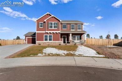 This 2022-built Challenger home in the Bent Grass community sits on Antler Creek Golf Course in Colorado - for sale on GolfHomes.com, golf home, golf lot