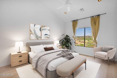 Luxurious Tri-Level Golf Villa in Prestigious Balera at Firerock on FireRock Country Club in Arizona - for sale on GolfHomes.com, golf home, golf lot