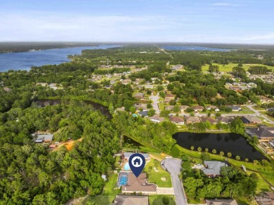 No HOA!! Welcome home to this stunning Navarre pool home on The Club At Hidden Creek in Florida - for sale on GolfHomes.com, golf home, golf lot