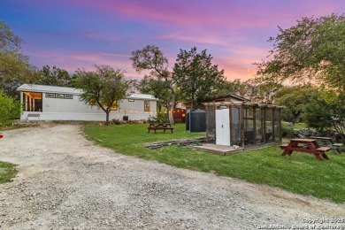 This charming 2-bedroom home in Spring Branch offers peaceful on Rebecca Creek Golf Club in Texas - for sale on GolfHomes.com, golf home, golf lot