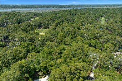 Nestled amidst stunning landscapes adorned with majestic trees on Long Cove Club in South Carolina - for sale on GolfHomes.com, golf home, golf lot