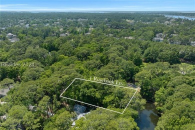 Nestled amidst stunning landscapes adorned with majestic trees on Long Cove Club in South Carolina - for sale on GolfHomes.com, golf home, golf lot