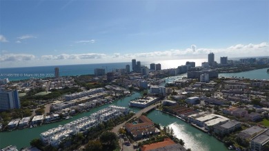 Experience elevated waterfront living in the heart of Miami on Normandy Shores Golf Course in Florida - for sale on GolfHomes.com, golf home, golf lot