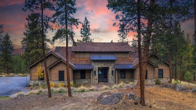 Stunning new western/modern home w/ 4 beds, 4.5 baths offers a on Stock Farm Club in Montana - for sale on GolfHomes.com, golf home, golf lot