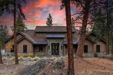 Stunning new western/modern home w/ 4 beds, 4.5 baths offers a on Stock Farm Club in Montana - for sale on GolfHomes.com, golf home, golf lot