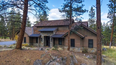 Stunning new western/modern home w/ 4 beds, 4.5 baths offers a on Stock Farm Club in Montana - for sale on GolfHomes.com, golf home, golf lot
