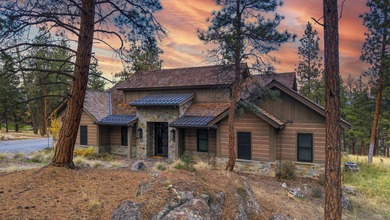 Stunning new western/modern home w/ 4 beds, 4.5 baths offers a on Stock Farm Club in Montana - for sale on GolfHomes.com, golf home, golf lot