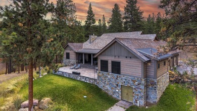Stunning new western/modern home w/ 4 beds, 4.5 baths offers a on Stock Farm Club in Montana - for sale on GolfHomes.com, golf home, golf lot