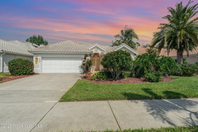 Don't miss this unique pool Villa home in the desirable Mission on Suntree Country Club in Florida - for sale on GolfHomes.com, golf home, golf lot