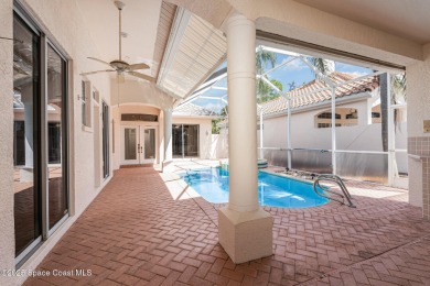 Don't miss this unique pool Villa home in the desirable Mission on Suntree Country Club in Florida - for sale on GolfHomes.com, golf home, golf lot