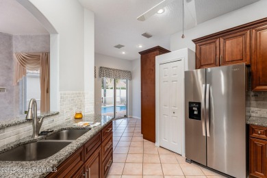 Don't miss this unique pool Villa home in the desirable Mission on Suntree Country Club in Florida - for sale on GolfHomes.com, golf home, golf lot