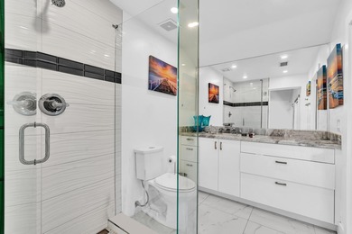 Beautifully renovated one story home featuring a modern open on Boca Greens Country Club in Florida - for sale on GolfHomes.com, golf home, golf lot