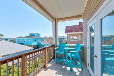 Short walk to the beach! In-town, golf-cart accessible 3-story on Palmilla Beach Golf Club in Texas - for sale on GolfHomes.com, golf home, golf lot